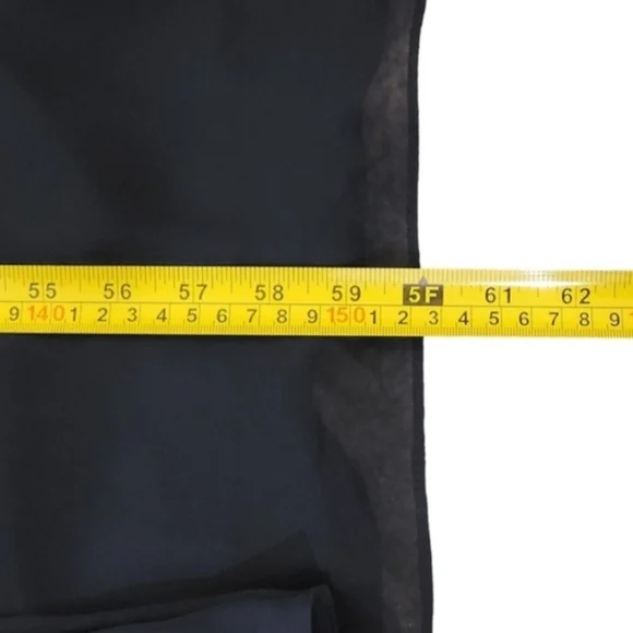 🆑️CLEARANCE Bill Levkoff Formal Maxi Dress Navy Blue Cross-Strap Size 10 Sample - Picture 7 of 12